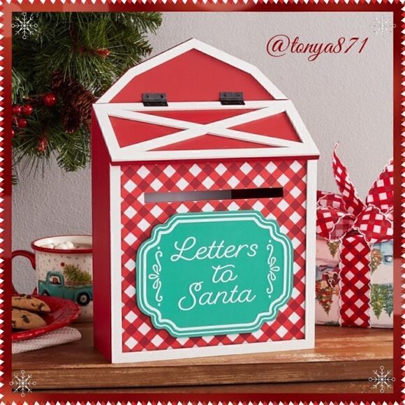 🦋 New Pioneer Woman Letters To Santa Mailbox - Picture 3 of 5